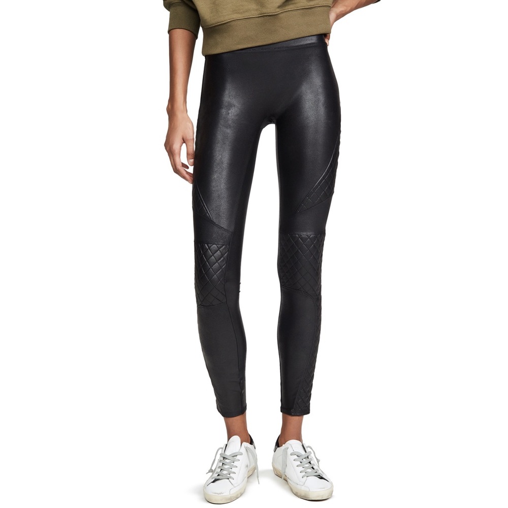 SPANX QUILTED FAUX LEGGING